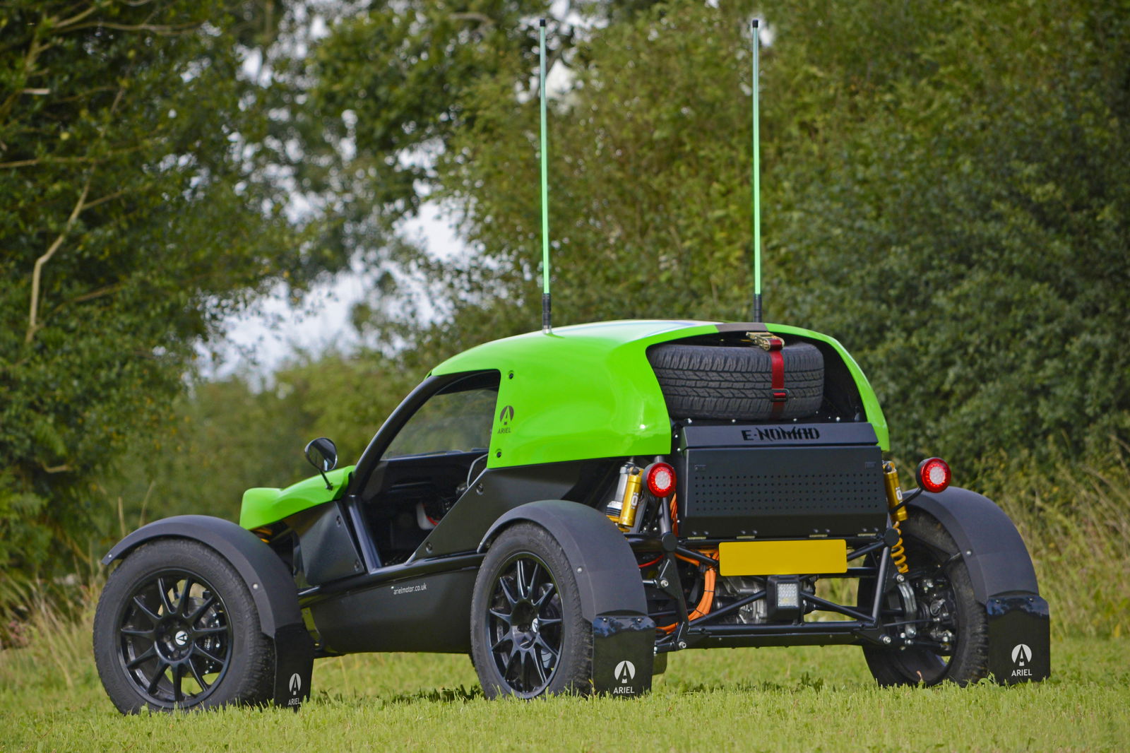 Ariel E-Nomad - rear